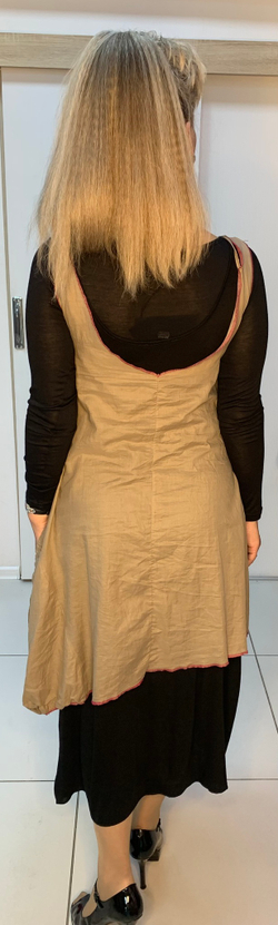 Двойной сарафан-платье и блузон