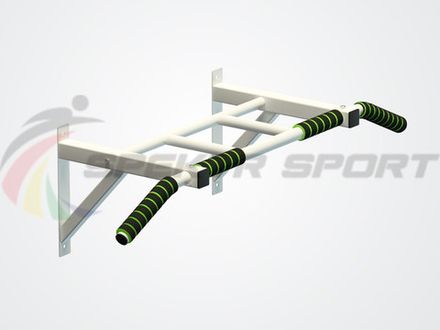 Турник настенный разборный Орион цв. белый