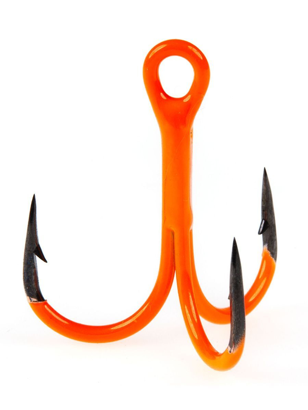 Крючки-тройники Lucky John Orange UV LJH201 размер K03 (упк.4шт.)