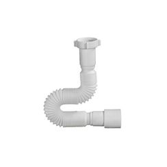 Труба ОРИО гофрированная 1 1/2 * 40/50 белый дл. 360-850 мм АС-10131(1/95)