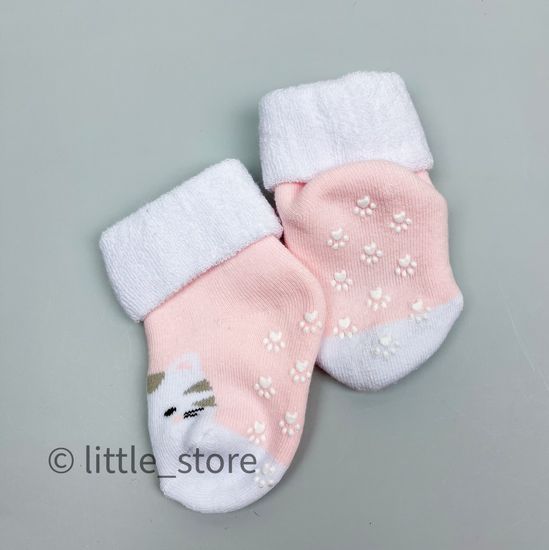 Носочки махровые "Котята" со стоперами