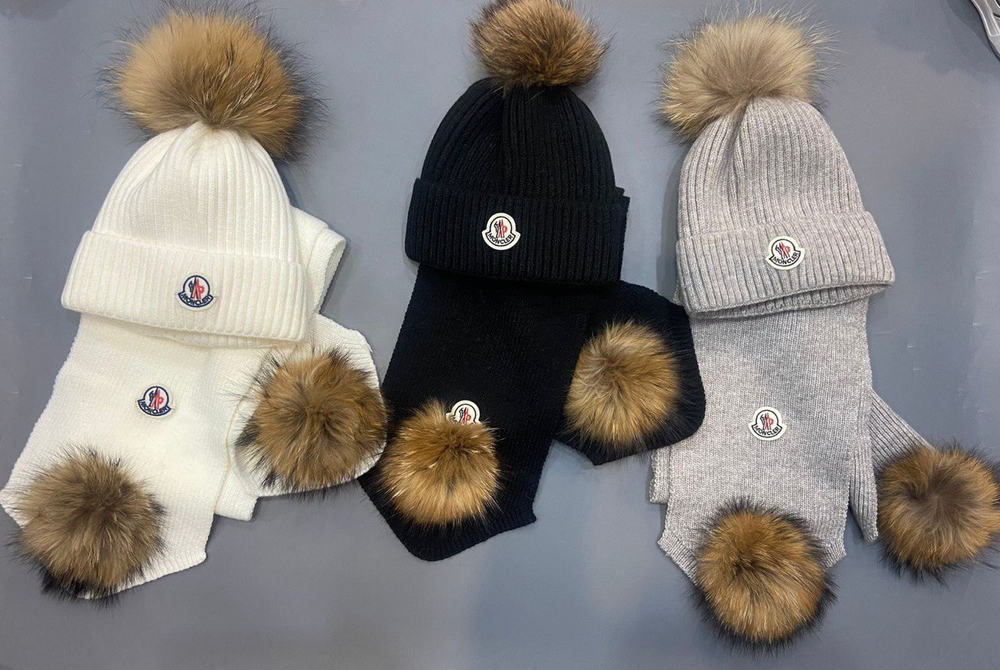 Комплект Moncler (шапка + шарф), арт. 466640224