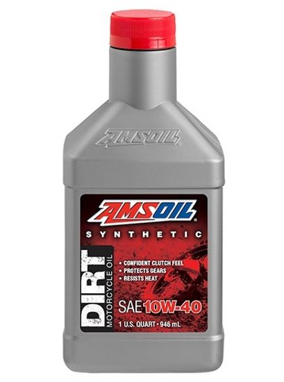 AMSOIL 10W-40 Synthetic Dirt Bike Oil 0.946 Литра