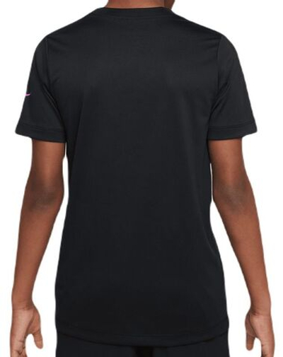 Футболка для мальчика теннисная Nike Rafa Training T-Shirt - black