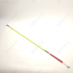 Палочка Sasaki 57 см желтая с красной ручкой КEYxR (Fluo Yellow x Red)