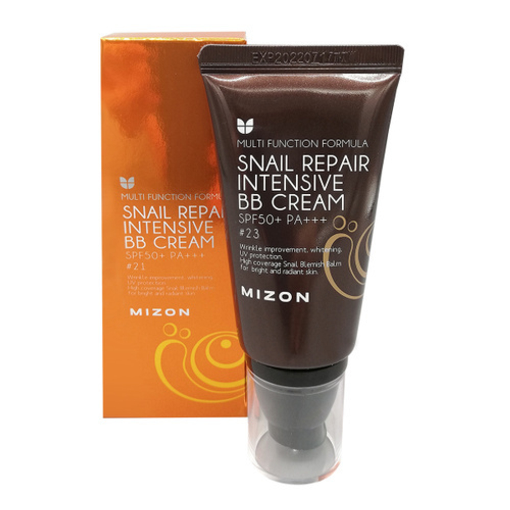 MIZON ББ-крем с экстрактом муцина улитки Snail Repair Intensive BB Cream SPF50+ РА+++ #23