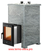 Печь для бани Эверест "Steam Master 38 INOX" Талькохлорит, S-40