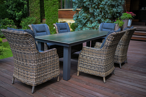 Обеденный стол Неаполь 240х100 Коричневый