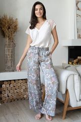 Брюки широкие Mia-Amore 5045 "Amely" серый