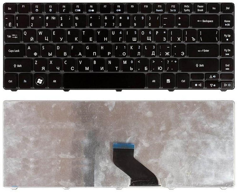 Клавиатура для ноутбука Acer 3810, 3810T, 4810T Series (с рамкой)