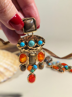 Серьги в стиле бохо и Древний Египет