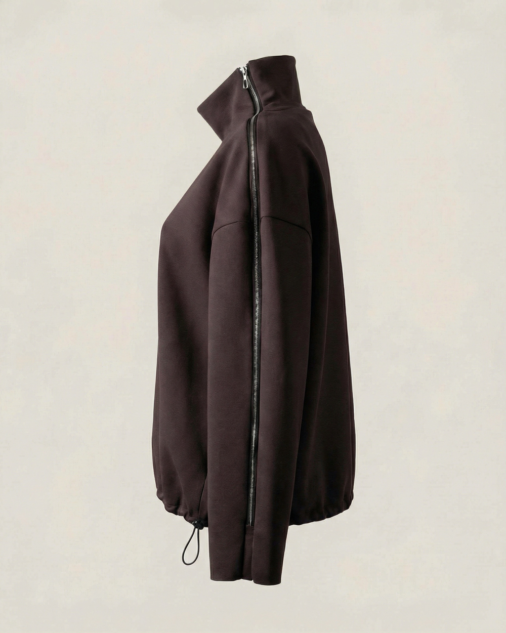 Костюм из мягкого трикотажа джерси в сером