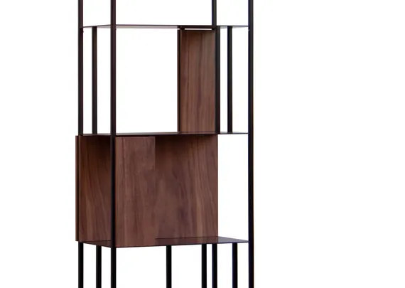 Сет №2 из панелей для стеллажа Stripe (орех)