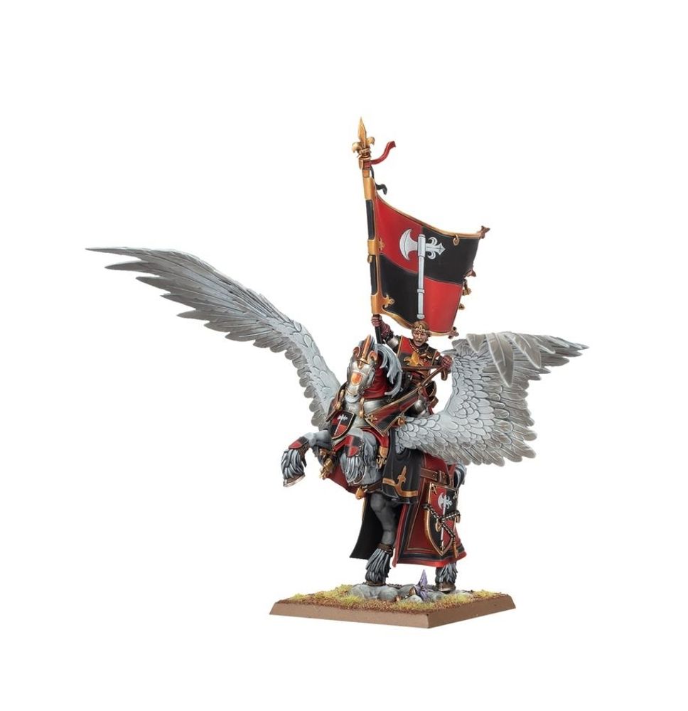 BATTLE STANDARD BEARER ON ROYAL PEGASUS.