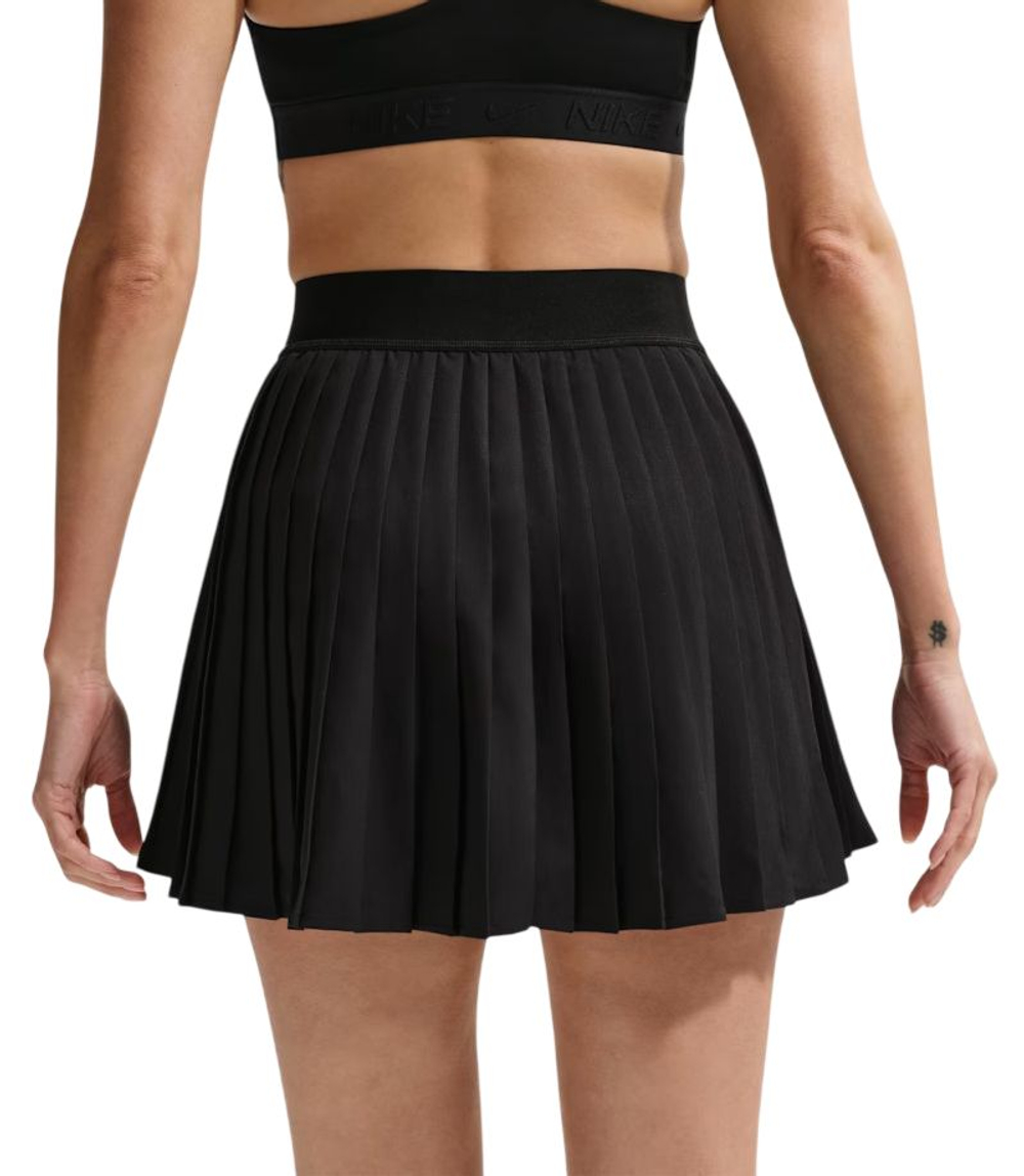 Теннисная юбка Nike Court Victory Dri-FIT High-Waisted - black/white