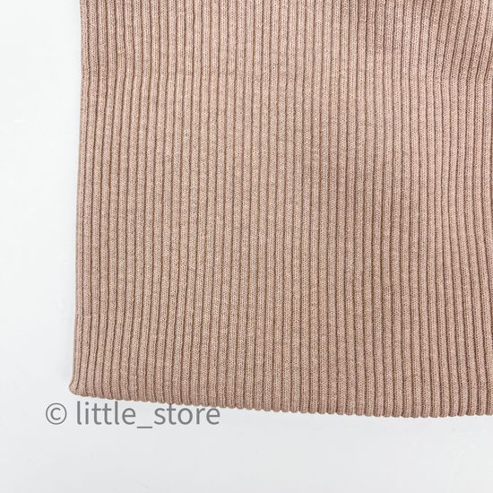 Шапка "Simple" двухслойная, Какао