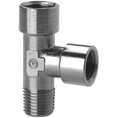 2070 1/4 Тройник резьбовой T образный НР/ВН/ВН