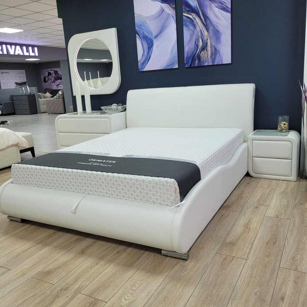 160-200 Кровать Corso-8 Lite Белый ТМ-14