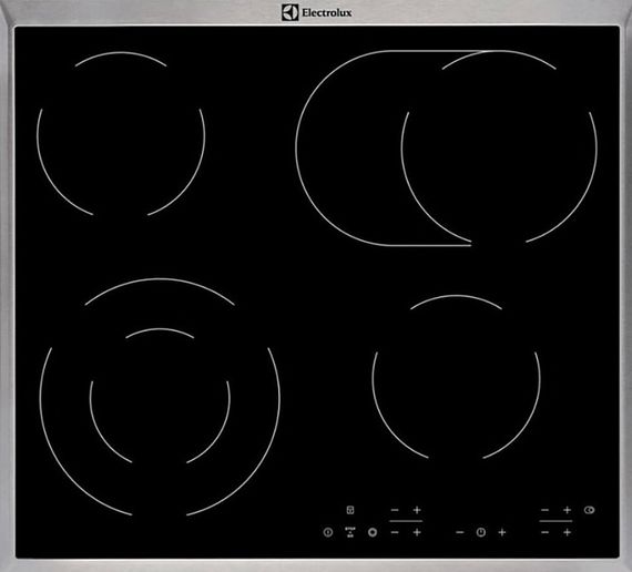 Стеклокерамическая панель Electrolux EHF6346XOK