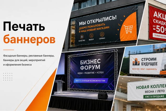 Печать баннеров