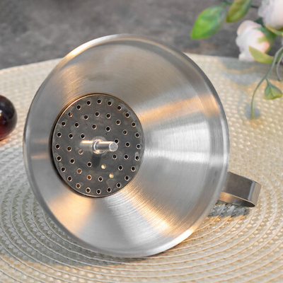 Воронка с фильтром нерж 10,5*13*10,5см "Domestico"