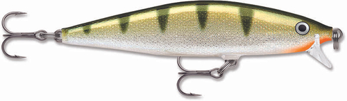 Воблер RAPALA Flat Rap 08 /YP /плавающий/ 0,9-1,8м, 8см, 7гр