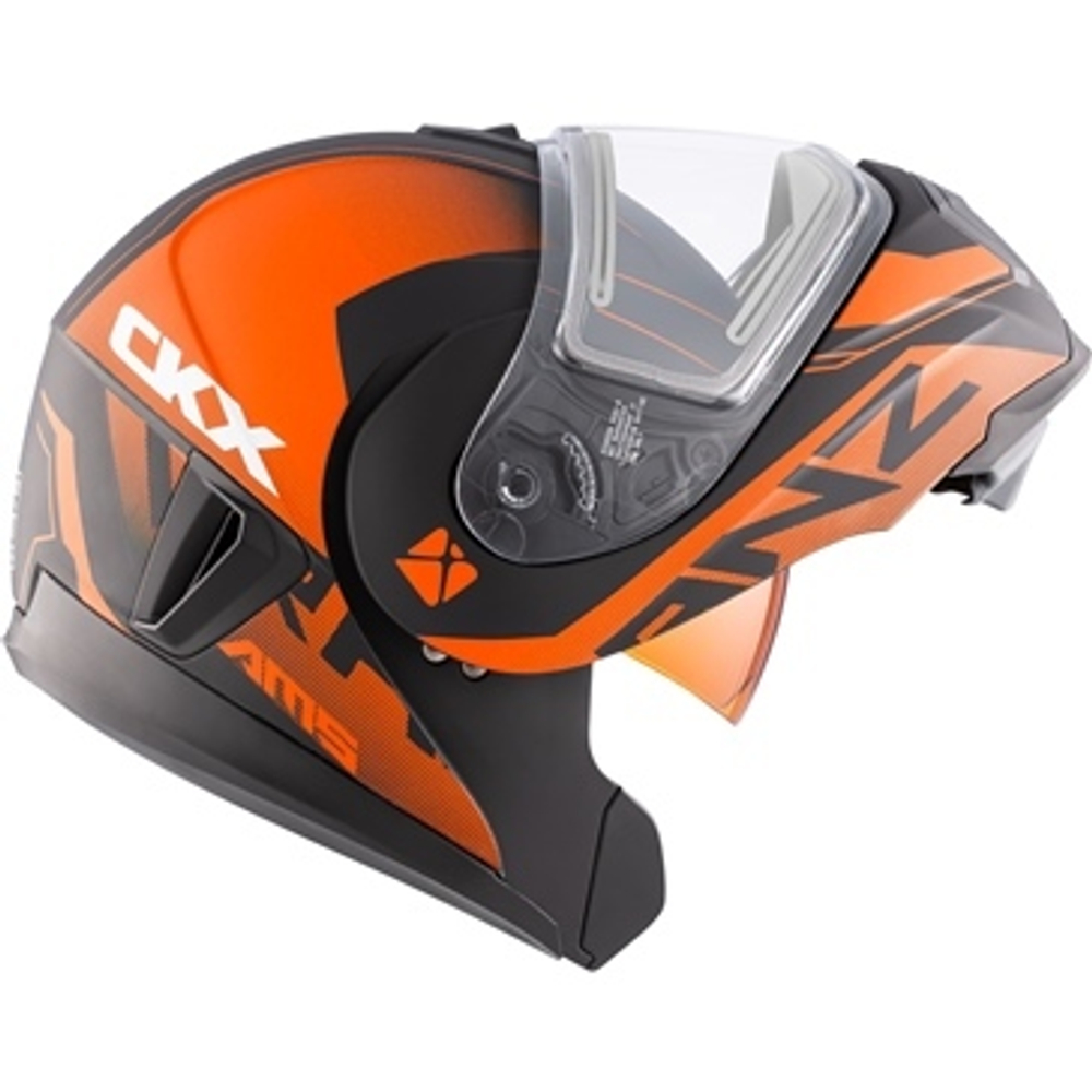 Шлем CKX TRANZ 1.5 AMS EDL CALIBER, двойная линза с электроподогревом