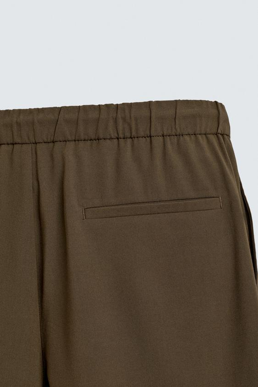 ZARA ТЕХНИЧЕСКИЕ ШОРТЫ RELAXED FIT, ТАБАЧНЫЙ
