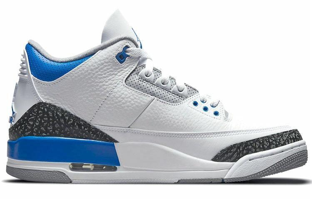 Кроссовки Jordan Air Jordan 3 Retro "Racer Blue"