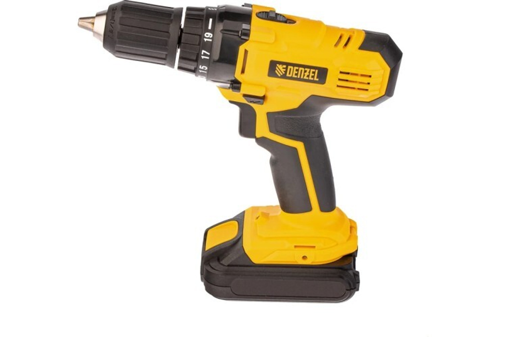 Дрель-шуруповерт аккумуляторная Denzel CDL-IB-18-02 26113