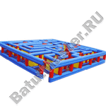 Коммерческий надувной батут "Лабиринт"