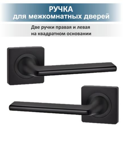 Фурнитура для межкомнатных дверей с магнитной защёлкой TREND