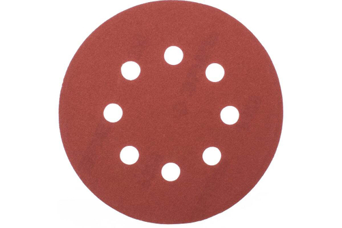 Круг шлифовальный универсальный 5 шт. (125 мм; Р320) "Мастер" Зубр 35562-125-320