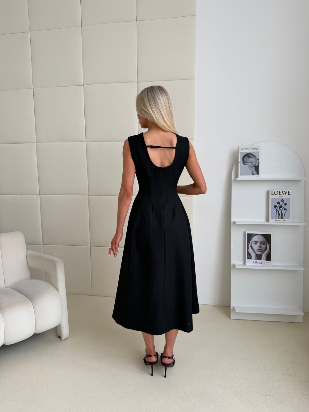 Сарафан Адель черный