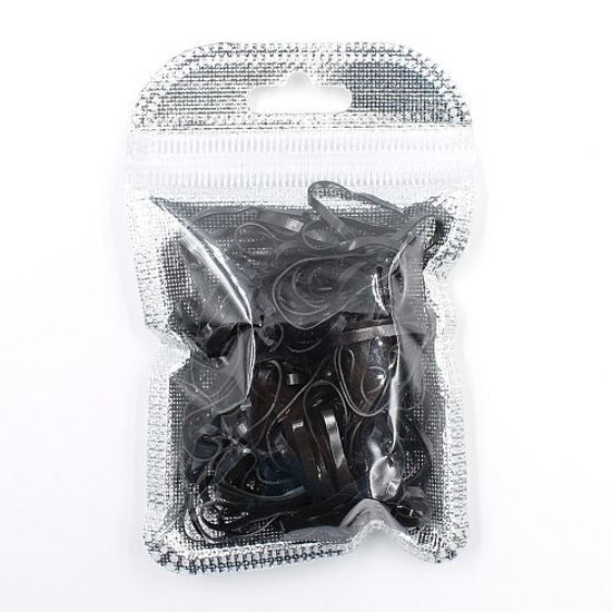 Резинки MASTER Professional силиконовые 100шт. средние черные