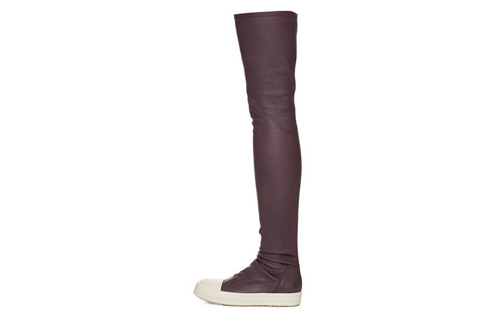 RICK OWENS Stocking Over-the-kee Boots