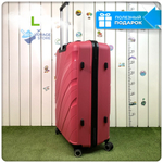 Большой чемодан IMPREZA WAVE, Малиновый