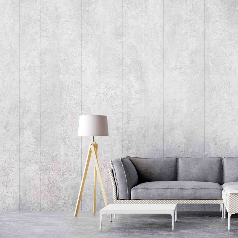 Панель МДФ коллекция Classic (Классик), Премиум, Бетон Чикаго, 2700х200х6 мм