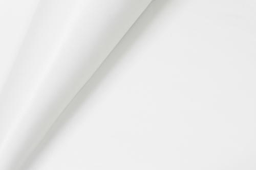 Латте 100 искусственная кожа, мебельная ткань, белый (ширина 1,4 м)