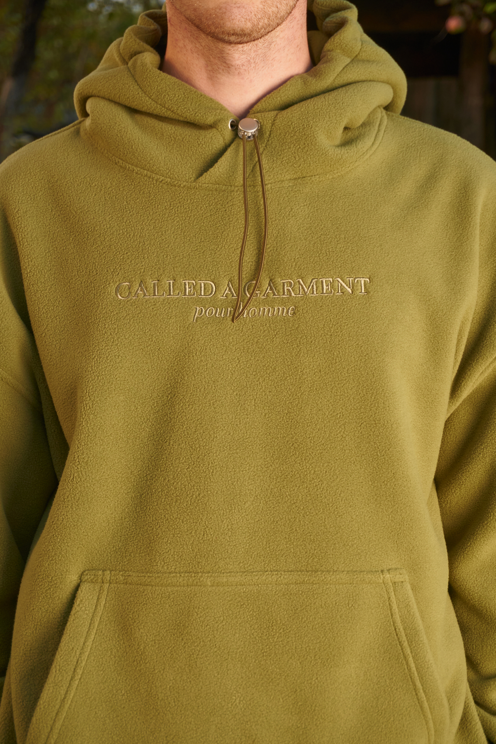 Худи Called a Garment Wrap "Olive" Men's