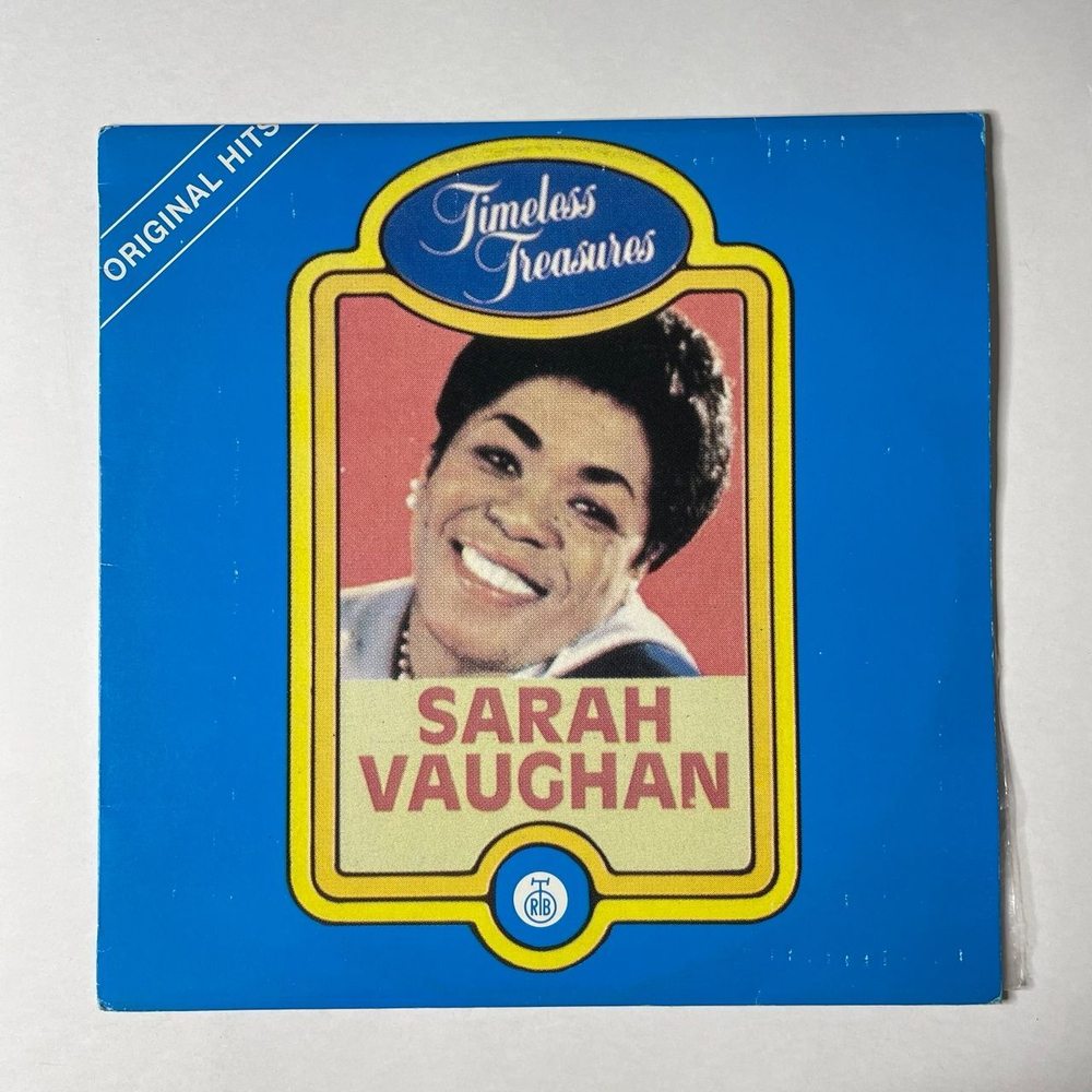 Винтажная виниловая пластинка LP Sarah Vaughan 16 Original Hits (Югословакия 1987)