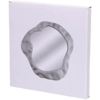 Зеркало настольное «ЭЛАНТРА», цвет хром, 21,5*20,5см