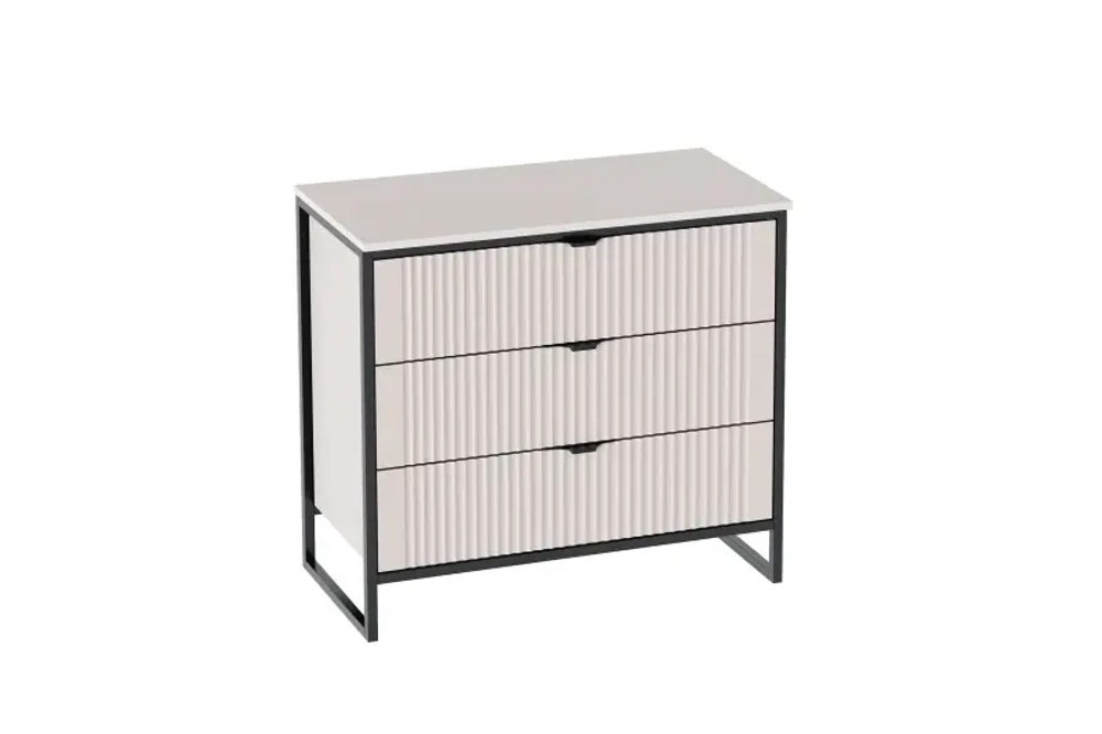 Комод 3 ящика "Нора" 875х425х790