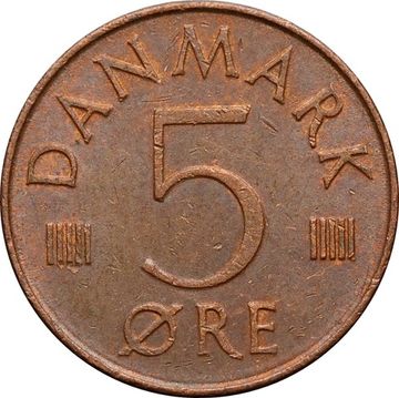 5 эре 1973-1988 Дания
