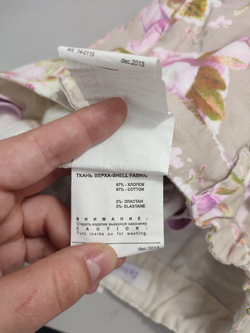 Шорты Faberlic с цветочным принтом на 12 лет