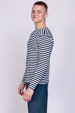 Тельняшка  сувенирная мужская (темно-синие полосы)