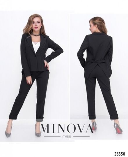 Костюм 1112-черный Minova Фото 1