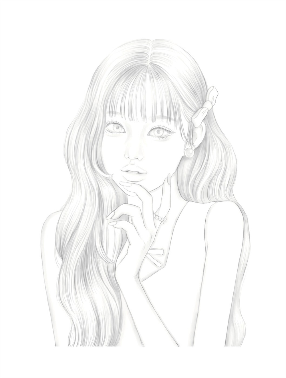 We love girls. Coloring Book