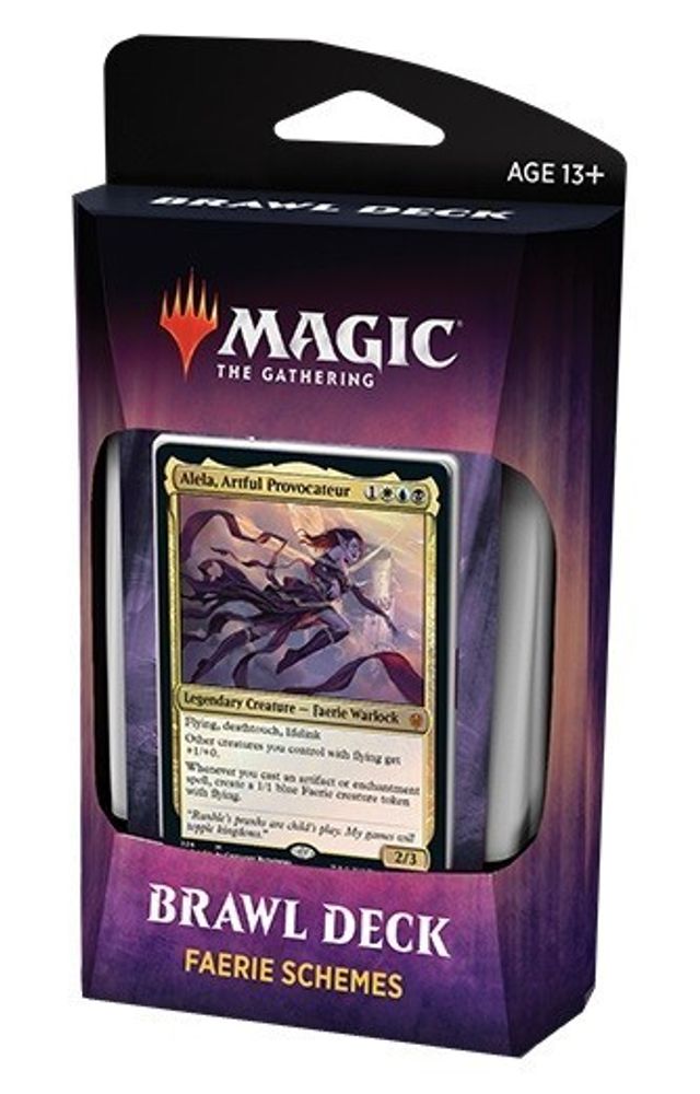 Magic The Gathering. Throne of Eldraine Brawl Deck: Faerie Schemes