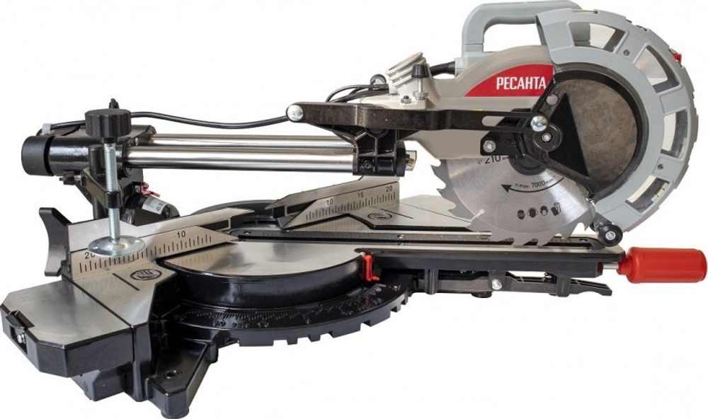Пила торцовочная сетевая Ресанта ТП-210ПЛ 75/18/4
